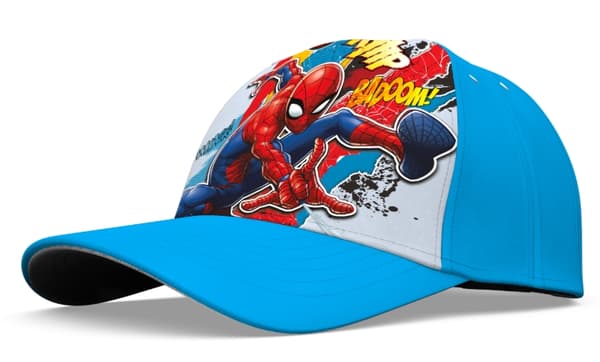 Spider-Man keps för barn blå