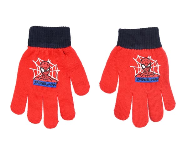Spiderman Red Kids Mittens