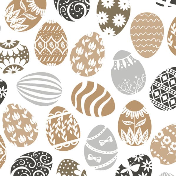 Easter Elegant Eggs servetter 20-pack 25x25 cm