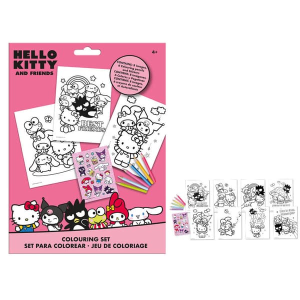 Hello Kitty Friends målarset