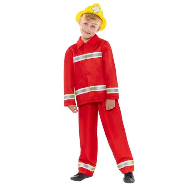 Fireman Rescue Hero-dräkt för 3-4 år