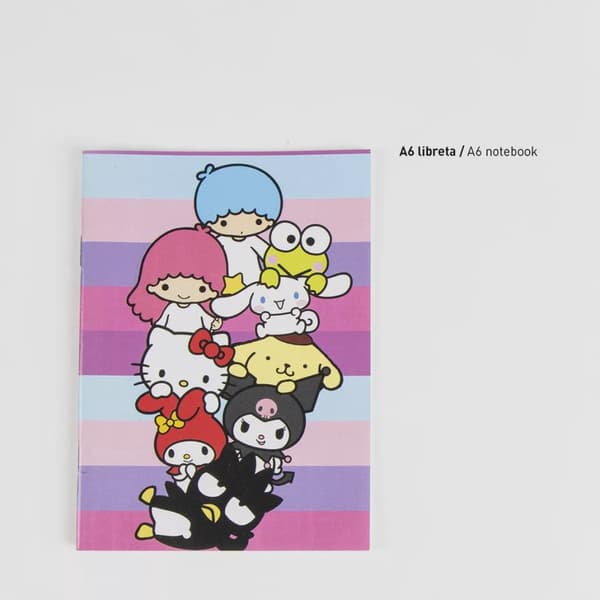 Hello Kitty Friends Rosa skrivset