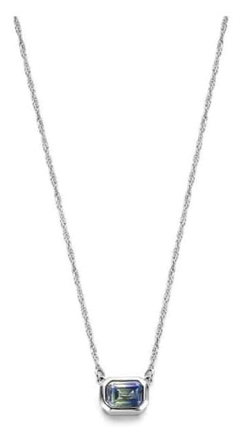 Victoria halsband med silverfärgad sten