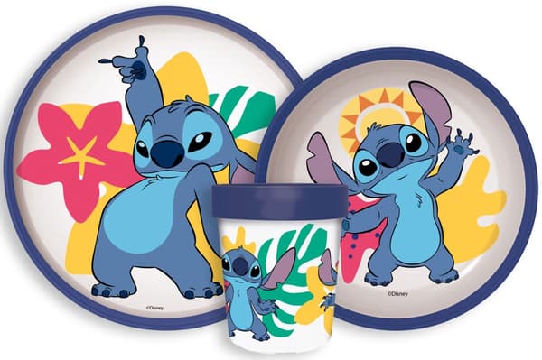 Disney Lilo & Stitch Matset – 3 delar