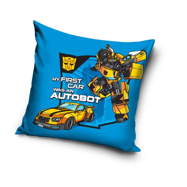 Transformers Autobot kuddfodral 40x40 cm i sammet