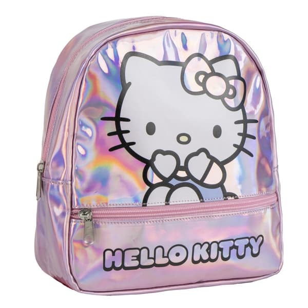 Hello Kitty Iridescent Holographic Backpack, 23 cm