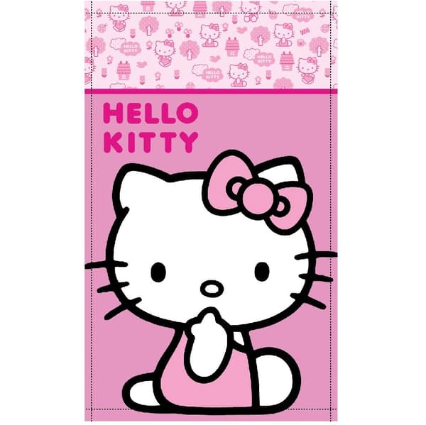 Hello Kitty Handduk, ansiktshandduk 30x50 cm