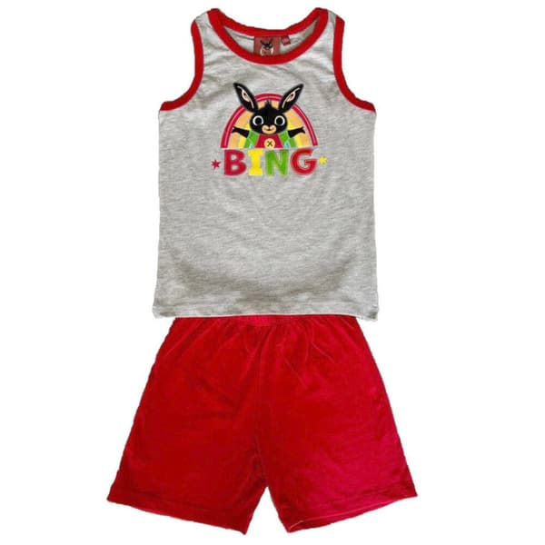 Bing Pyjamas Barn – Kort Pyjamas i 100% Bomull