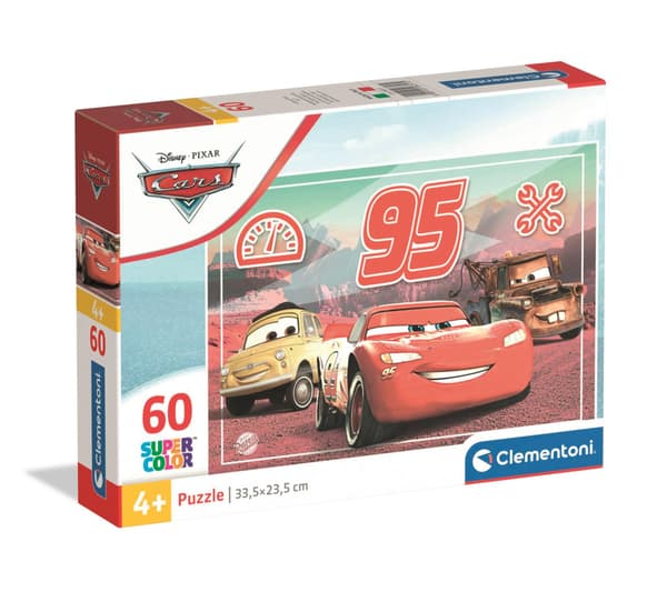 Disney Bilar Racing Team 60-bitars pussel Clementoni