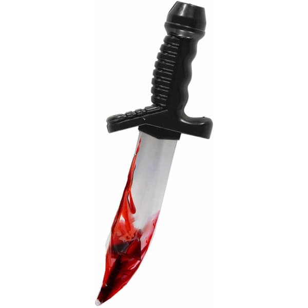 Blodig kniv kostymtillbehör