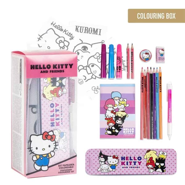 Hello Kitty Friends skrivset