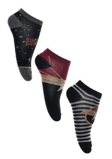 Captain Marvel, Invisible Women's Socks 39/41