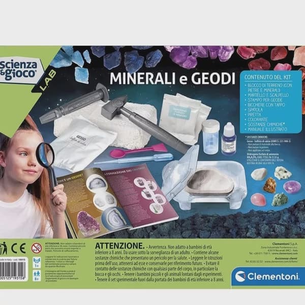 Clementoni Science & Play Hydroponisk Botanik – Växtlaboratorium 8+