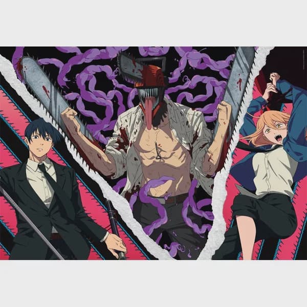 Chainsaw Man Demon Ripper 500-bitars pussel Clementoni