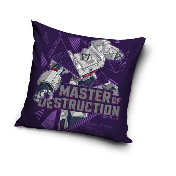 Transformers Master of Destruction kuddfodral 40x40 cm sammet