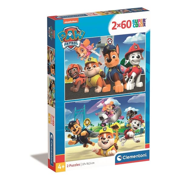Paw Patrol Squad 2x60 bitars pussel Clementoni
