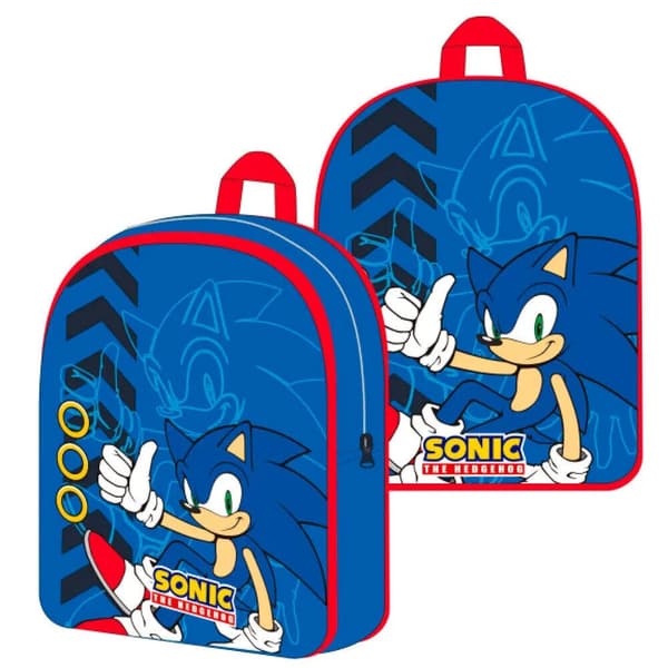 Sonic the Hedgehog Right ryggsäck, 30 cm