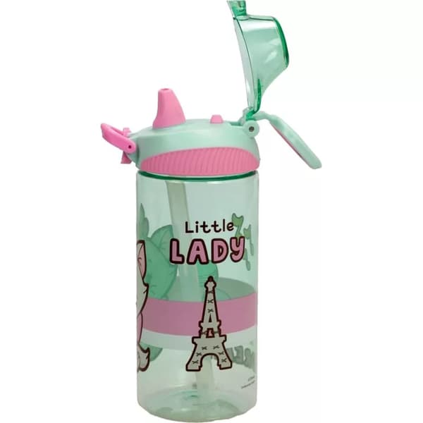 Disney Marie Vattenflaska med Sugrör 450 ml