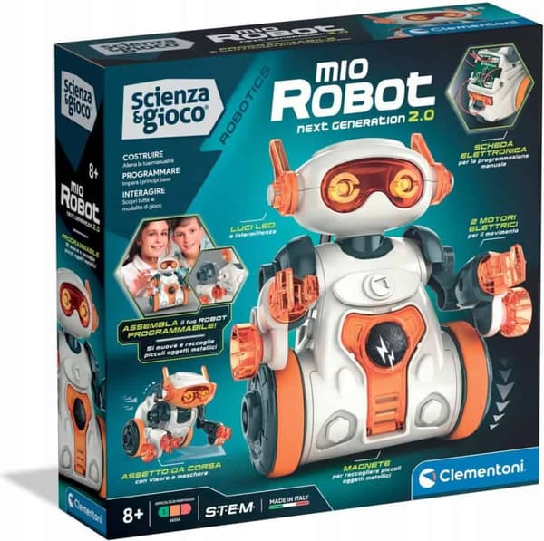 Robot Mio the robot 2.0 programmerbar leksak Clementoni