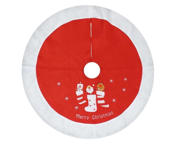 Julröd träring, matta 80 cm