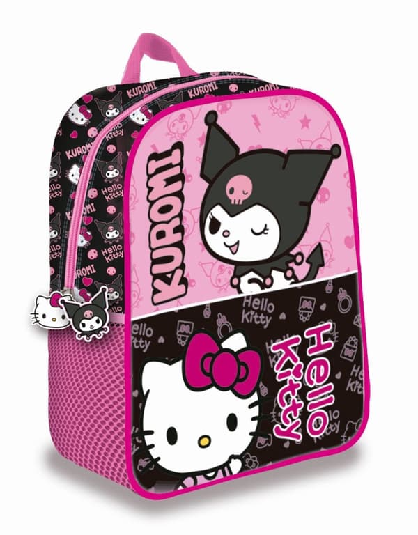 Hello Kitty & Kuromi 3D ryggsäck 30 cm