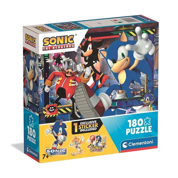 Sonic the Hedgehog pussel 180 bitar Clementoni