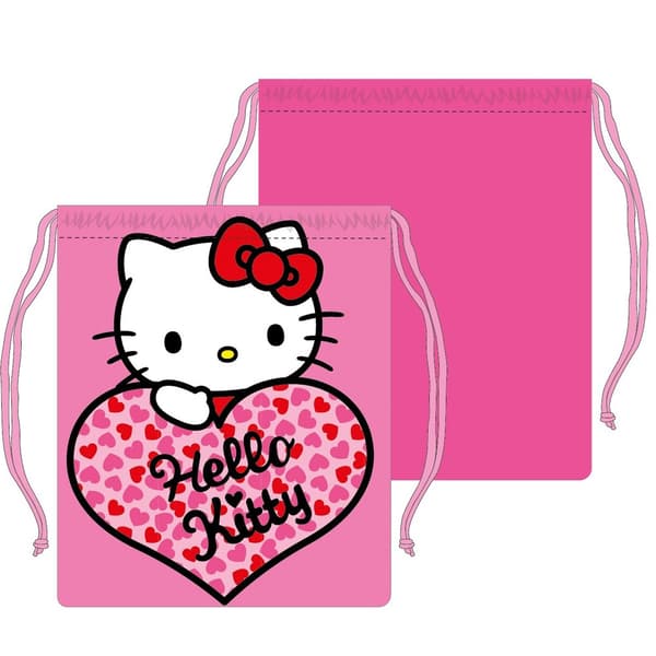 Hello Kitty lunchväska hjärta 26,5 cm