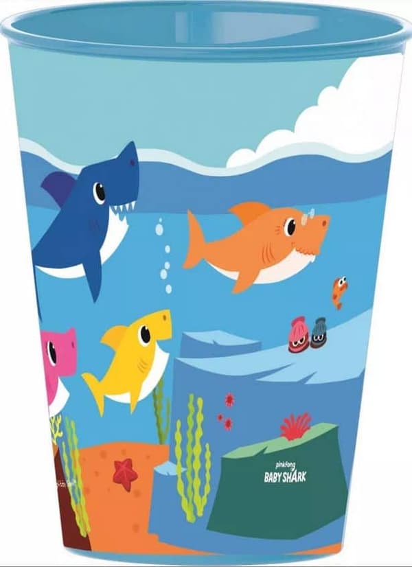 Mugg Baby Shark 260 ml blå