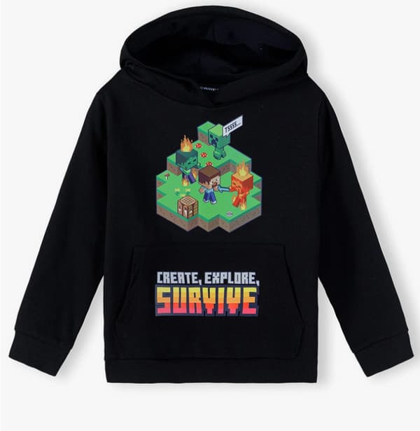 Minecraft kids' sweater