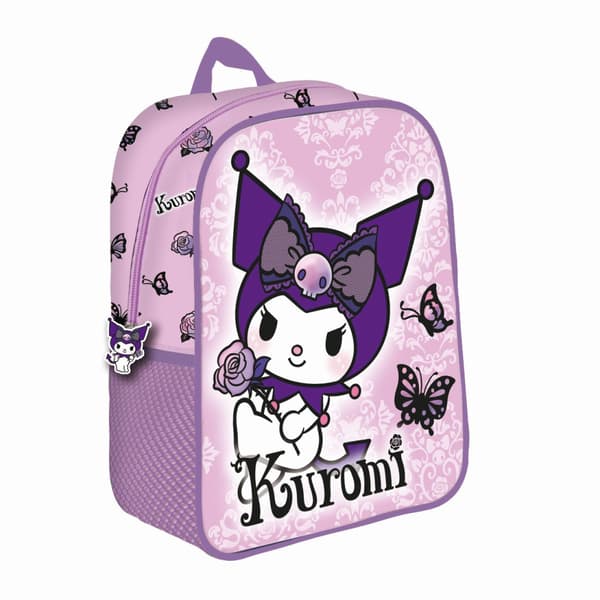 Hello Kitty Kuromi Lila 3D Ryggsäck, 30 cm