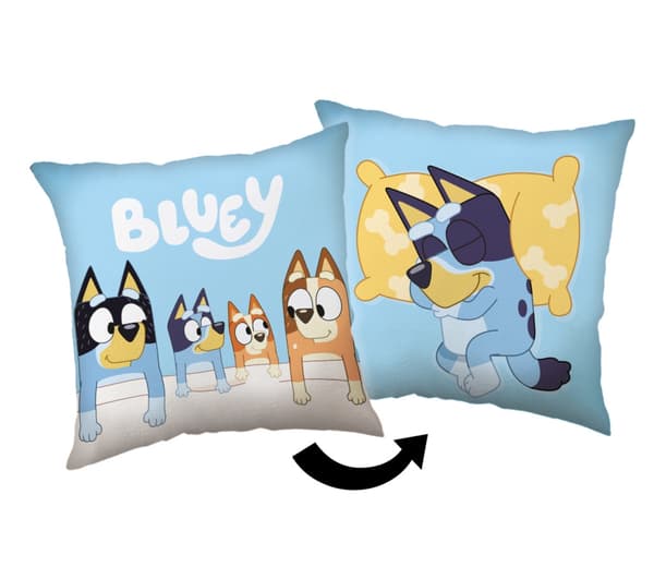 Bluey sovkudde, dekorativ kudde 40x40 cm