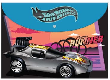 Hot Wheels Flame Runner A4 Dokumentmapp