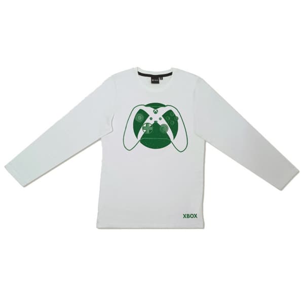 Xbox Endless White barntröja med lång ärm,