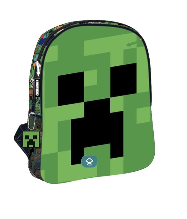 Minecraft Ryggsäck med ansikte, 30 cm