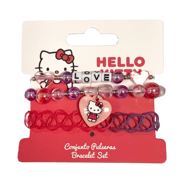 Hello Kitty armbandsset 3-pack