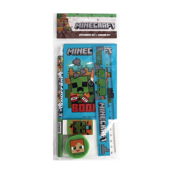 Minecraft 5-delars Skrivset