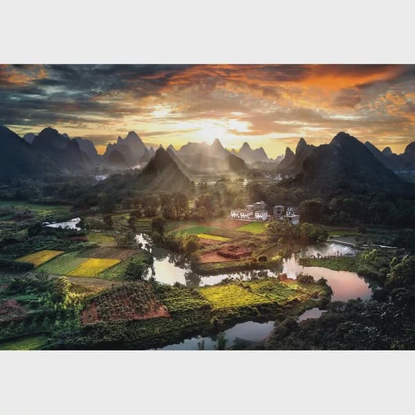 Clementoni Travel China Pussel 2000 Bitar
