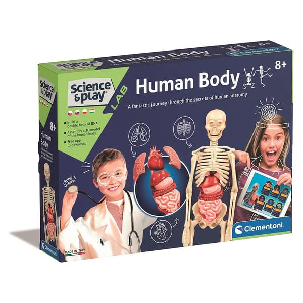 Colour Clementoni Human Body Science Set 35x26 cm