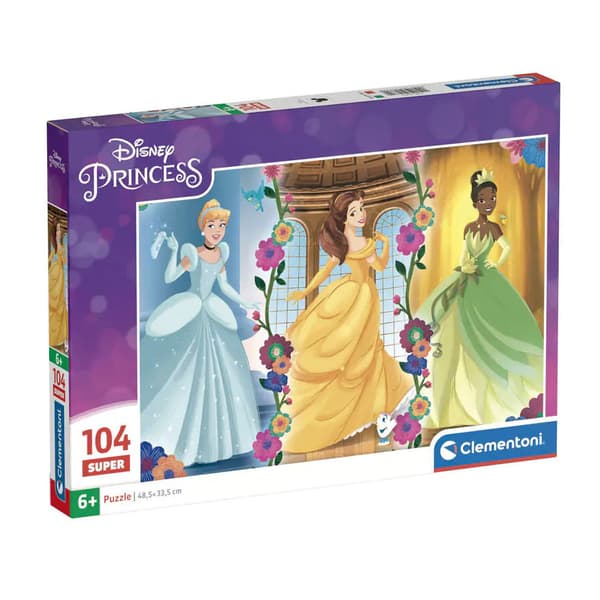 Disney Prinsessor Elegant pussel 104 bitar Clementoni