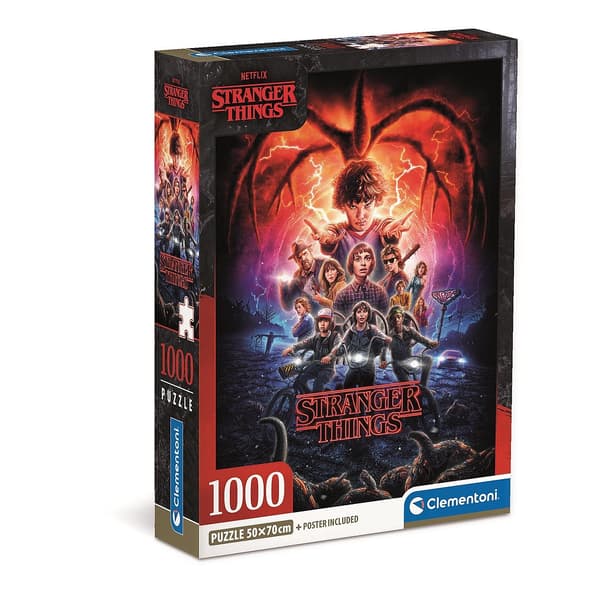 Stranger Things 1000 bitars Clementoni Compact pussel