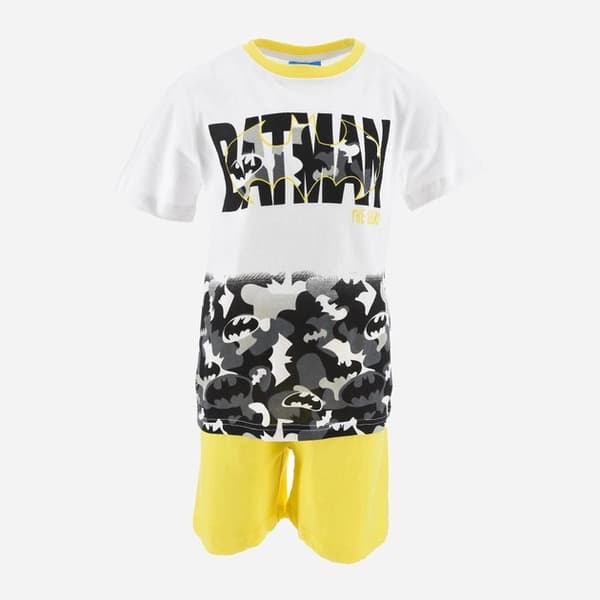 Batman Shadow gula korta barnpyjamas 3 år / 98 cm