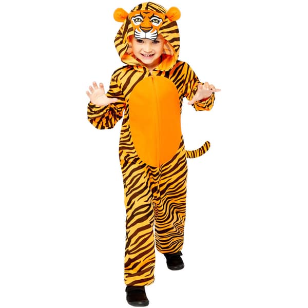 Tigerdräkt orange 10-12 år
