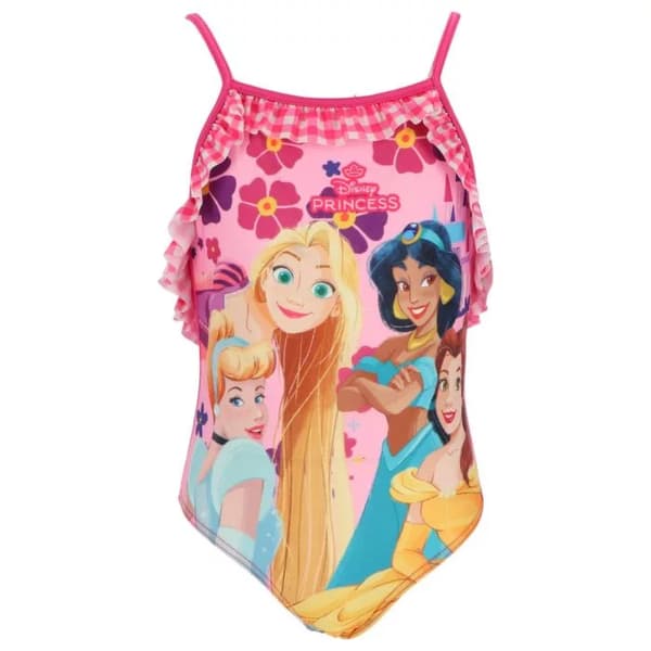 Disney Princess rutmönstrad baddräkt för barn,