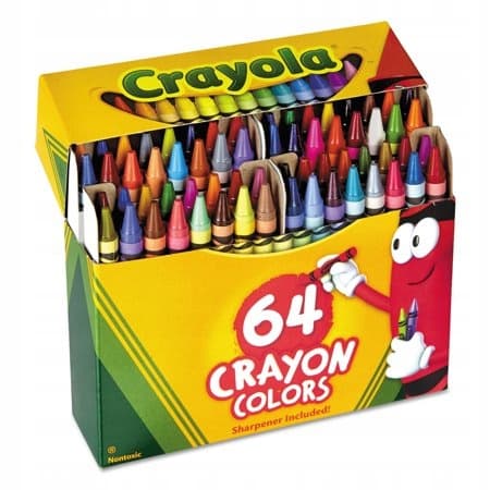 Vahakynät 64 väriä Crayola