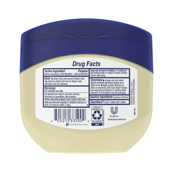 Allergivänlig Vaseline Healing Jelly För Barn 368 G