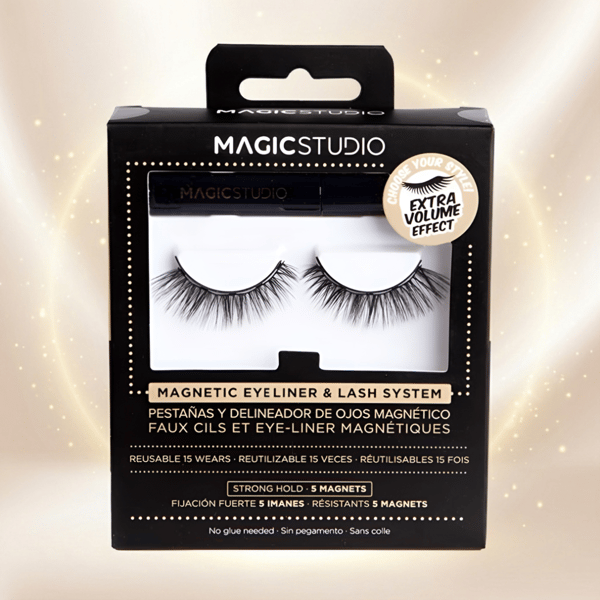 Magic Studio Magnetic Extra Volume Eyelashes + Eyeliner