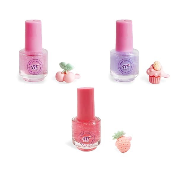 Barnnagellack + Ring Set Yummy Martinelia 5Ml