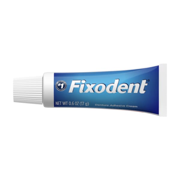 Fixodent självhäftande kräm 17g