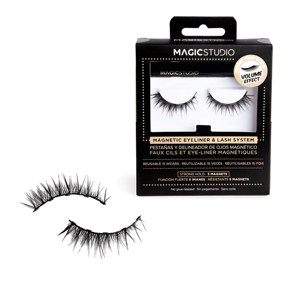 MAGIC STUDIO MAGNETIC Volume effect Magnetiske øjenvipper + eyeliner