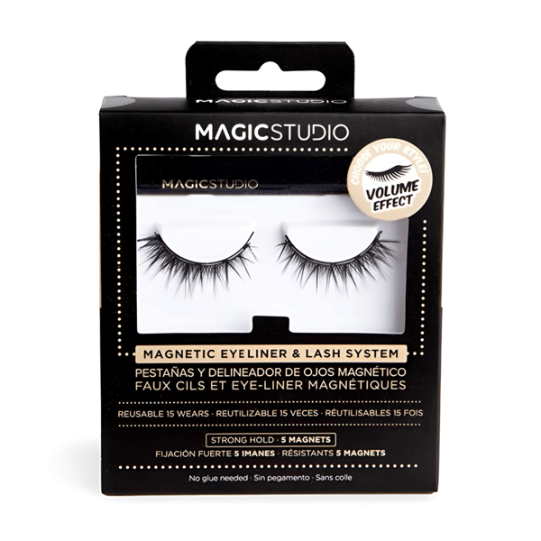MAGIC STUDIO MAGNETIC Volume effect Magnetiske øjenvipper + eyeliner